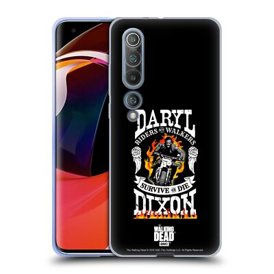 OFFICIAL AMC THE WALKING DEAD DARYL DIXON BIKER ART GEL CASE FOR XIAOMI PHONES