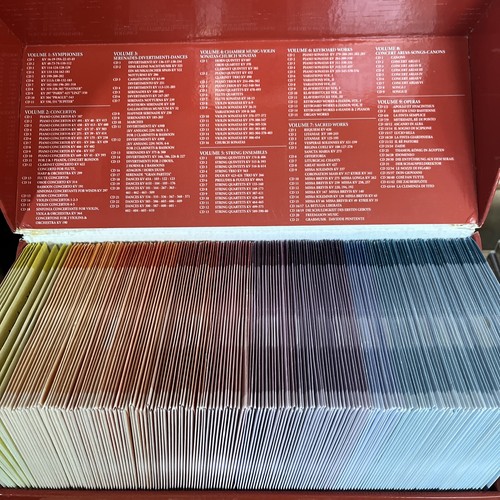 Wolfgang Amadeus Mozart Complete Works 170CD Box complete
