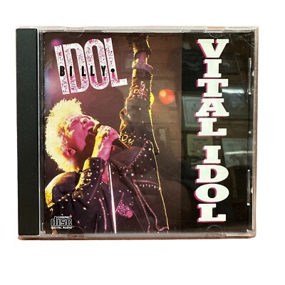 Billy Idol Vital Idol CD EARLY PRESS Chrysalis VK41620 DIDX2028 Generation X OOP