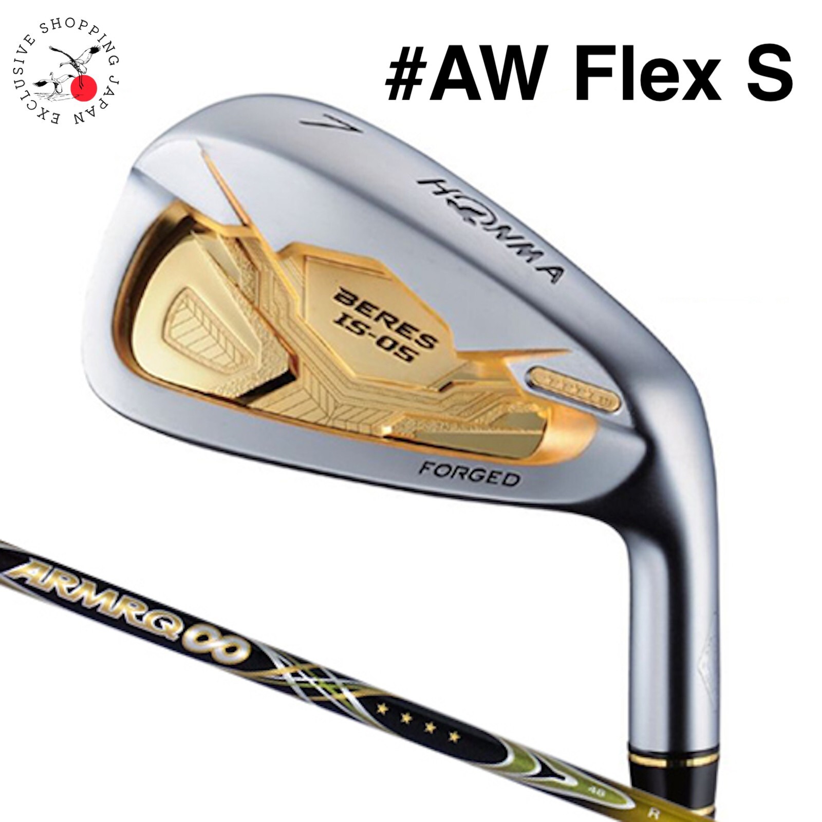 HONMA Golf Beres IS-05 Iron Club AW Loft 51.5 ARMRQ X 48 4S HONMA Golf Beres IS-05 Iron Club AW Loft 51.5 ARMRQ X 48 4S