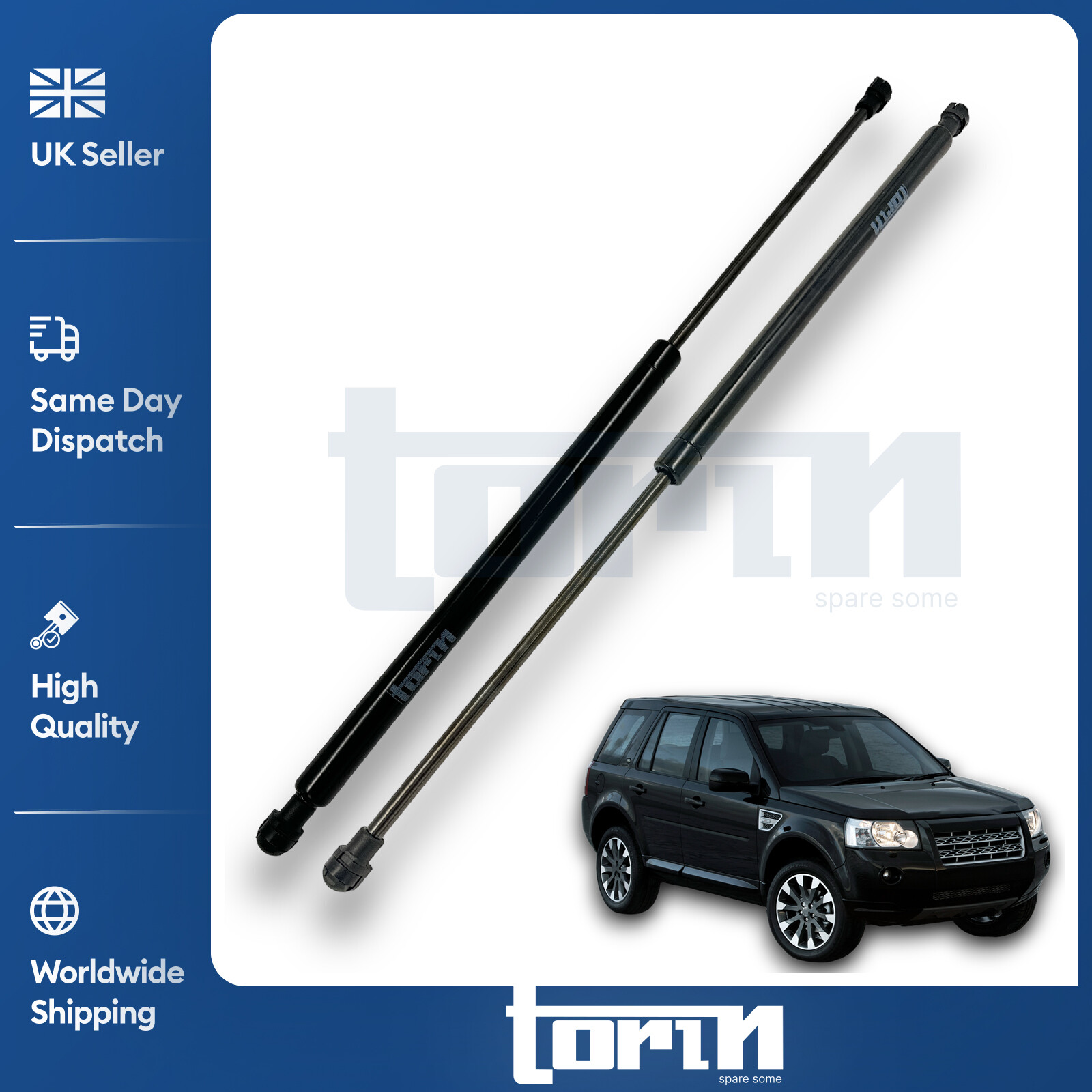 2X Rear Boot Tailgate Gas Struts Fits Land Rover Freelander 2 L359 (2006-2014)