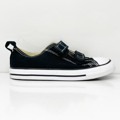 Converse Boys Chuck Taylor All Star Ox 7V603 Черные повседневные кроссовки, размер 10