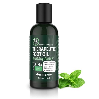 Foot and Body Oil with Tea Tree Oil - Hydrating Foot Care an