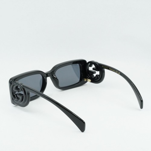 Pre-owned Gucci Gg1325s 001 Black/gray 54-19-140 Sunglasses