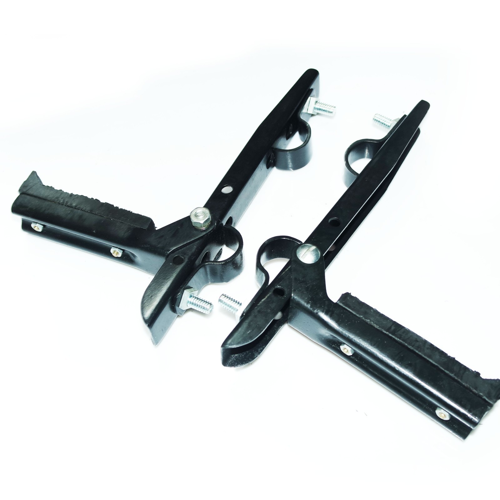 Lycett Pillion Footrest Set With Rubber For BSA Bantam D1 D3 Rigid Frame  