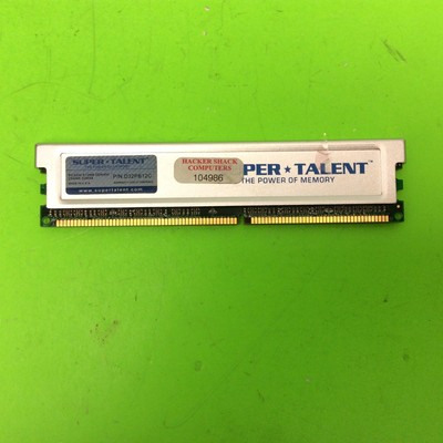 Super Talent D32PB12C 512MB DDR-400 (PC-3200) Random Access Memory RAM