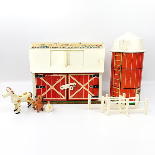 barn and silo outdoor playset