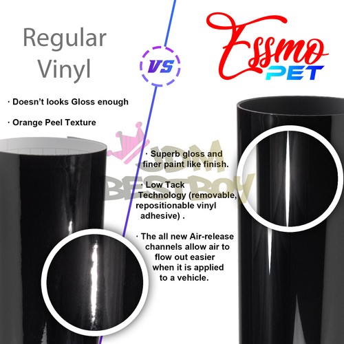 PET Honeycomb Carbon Fiber Gloss Black Hex Car Vehicle Vinyl Wrap Decal Sheet