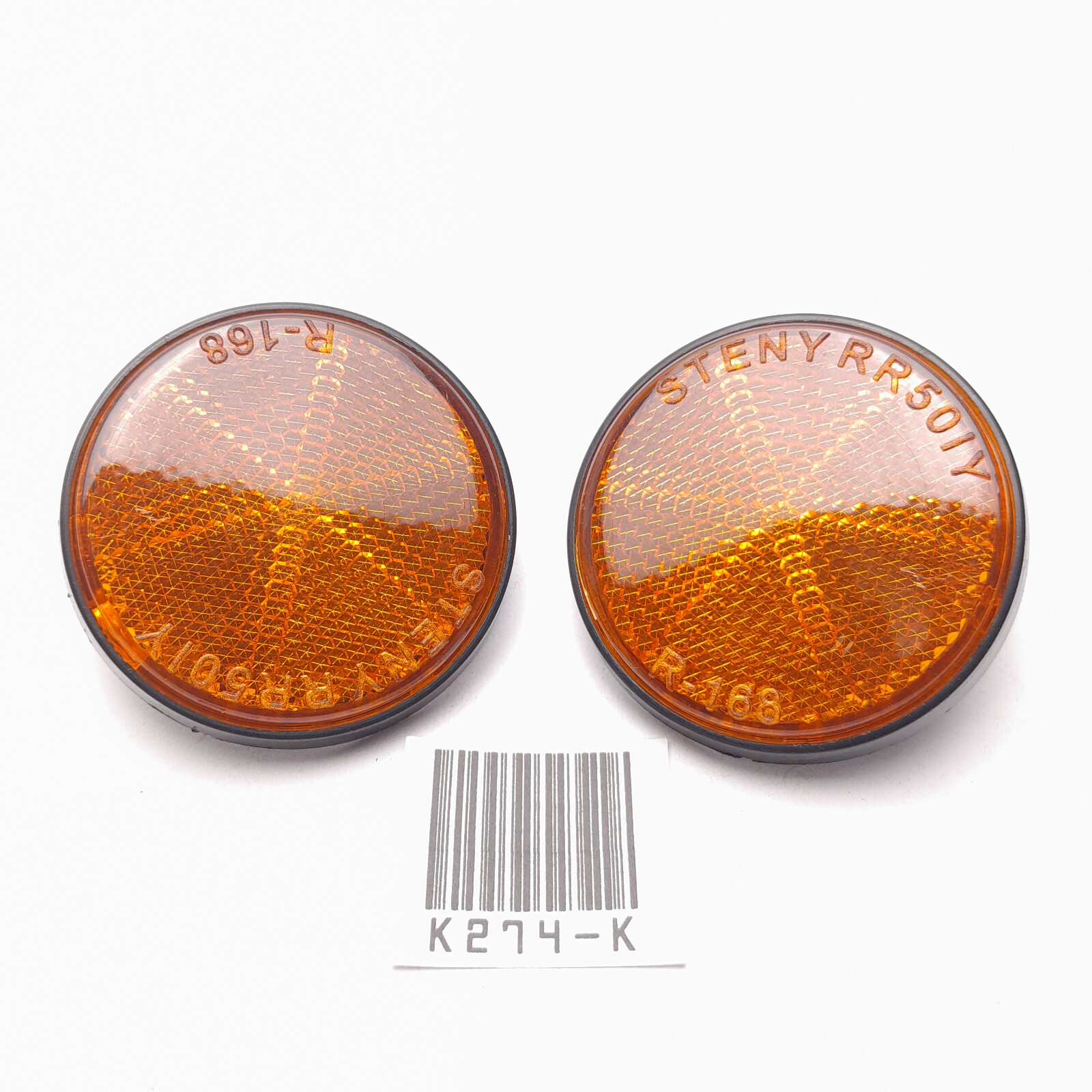 Yamaha V75 V80 DT100 DT125 Front Fork Reflector New Replacement #2