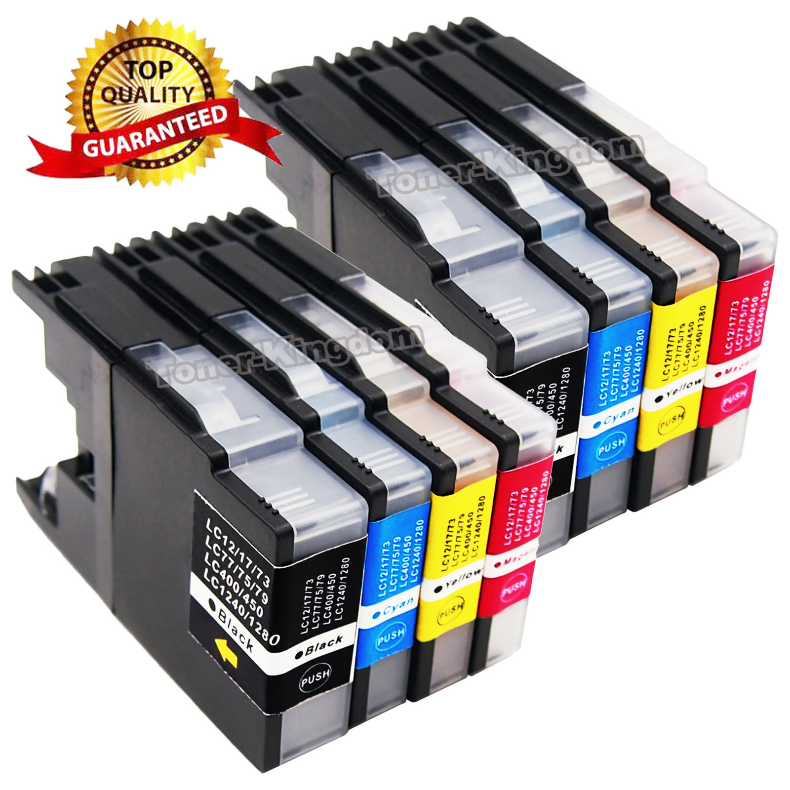 8PK LC-75 LC71 Ink Cartridges for Brother MFC-J430w
