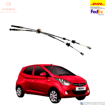 437944N200 Gear Shifter & Selector Cable Hyundai Eon 0.8 L 2011-2019 Model Oem