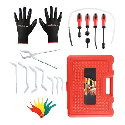 15 x Drum Brake Tool Kit, Brake Drum Tool Kit Drum Brake Adjustment Tool