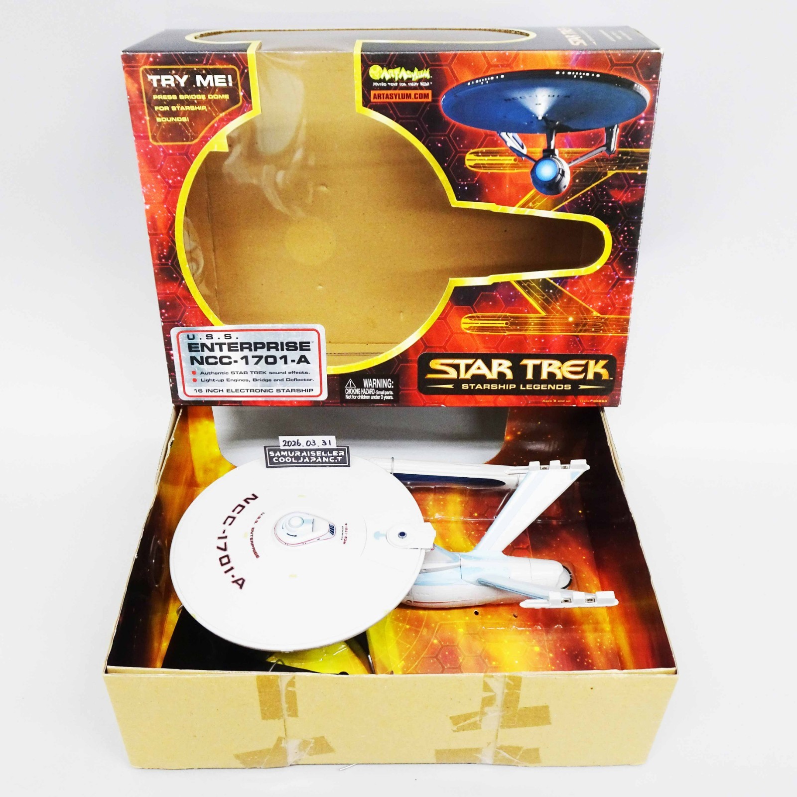 Star Trek スタートレック Enterprise Asylum Art Starship - NCC-1701