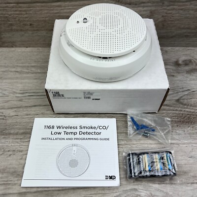 DMP 1168 Low Temp Wireless Smoke/CO Detector Brand new in Box