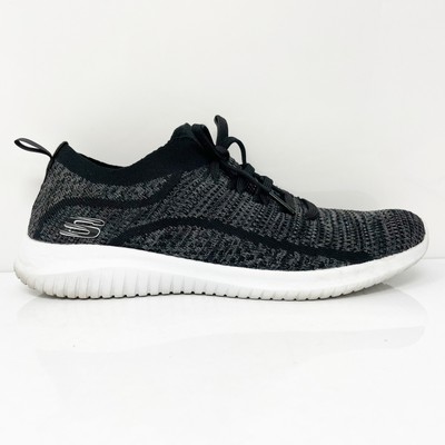 

Skechers Womens Ultra Flex Statements 12841 Черная повседневная обувь Кроссовки Размер 9, Черный, Ultra Flex Statements