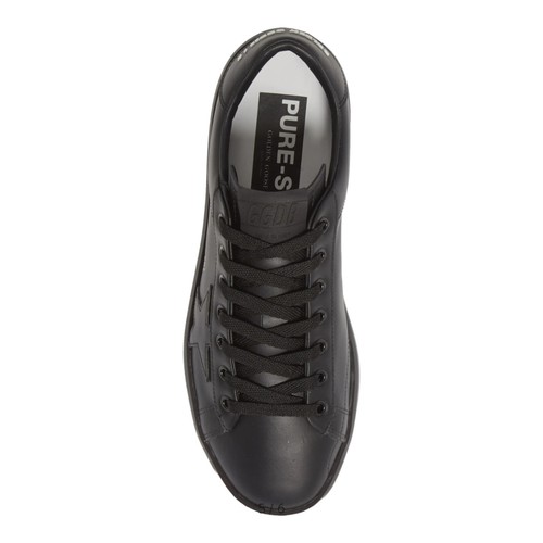 Pre-owned Golden Goose Purestar Ggdb Private Low Top Sneakers, Women | Black Sz 11 Us/41eu