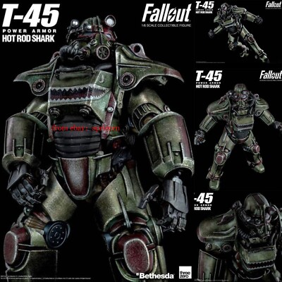 Threezero 3A Fallout T-45 Hot Rod Shark Power Armor 1/6 Collectible Only Surcoat