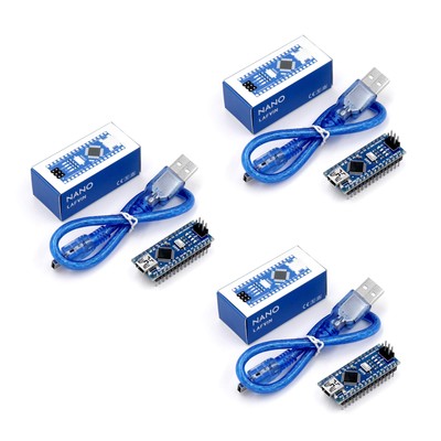 Nano V3.0, Nano Board ATmega328P 5V 16M Micro-Controller Board Compatible wit...