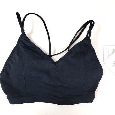 Fabletics Black DARA Seamless Bralette Size Medium 6 - 8 Women's  Exercise NEW