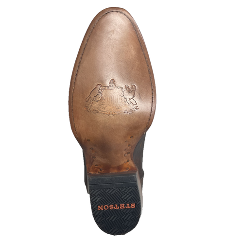 Pre-owned Roper ® Men's Mossman R-toe Brown Boots 12-020-7311-3842