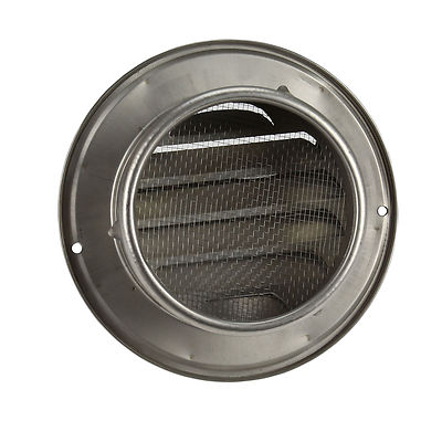 grill mesh extractor exhaust round vent stainless steel