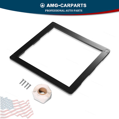 Black PU Roof Vent Adapter Fits Dodge Promaster 14'' x 14'' Opening US Stock