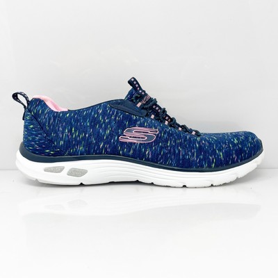 

Skechers Womens Empire Dlux 12827 Синяя Повседневная Обувь Кроссовки Размер 7, Синий, Empire Dlux