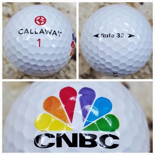 Cnbc Peacock Logo Red Rare Collectible