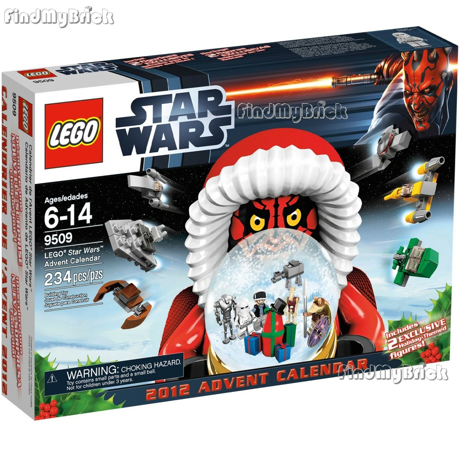 Lego Star Wars 9509 Advent Calendar 2012 - Authentic Factory Sealed Brand  NEW 673419167987| eBay
