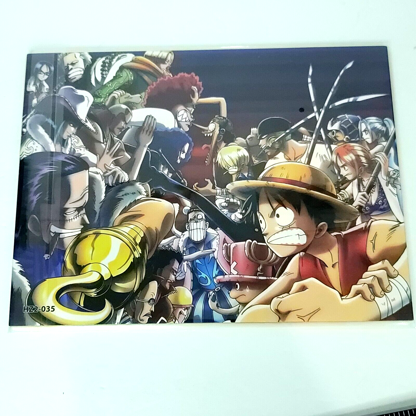Luffy Vs Crocodile One Piece HZ2-035 Double-sided Art A4 8