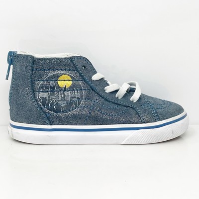 

Vans Girls Off The Wall 721356 Синяя повседневная обувь Кроссовки Размер 9, Синий, Off The Wall