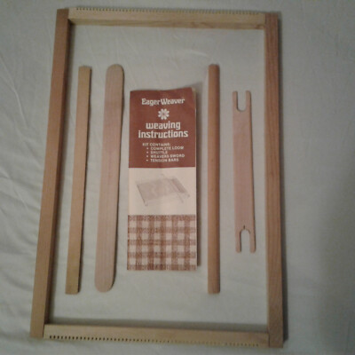 Vintage Eager Weaver Loom L 1420 14''x20'' Made by JEFCO (NEW IN OPENED BOX)