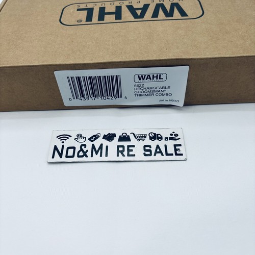 WAHL 5622 Groomsman Rechargeable Beard, Mustache, Hair &amp; Nose Hair Trimmer