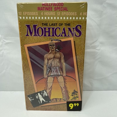 The Last of the Mohicans (VHS, 2-Tape Set) hollywood matinee Factory sealed