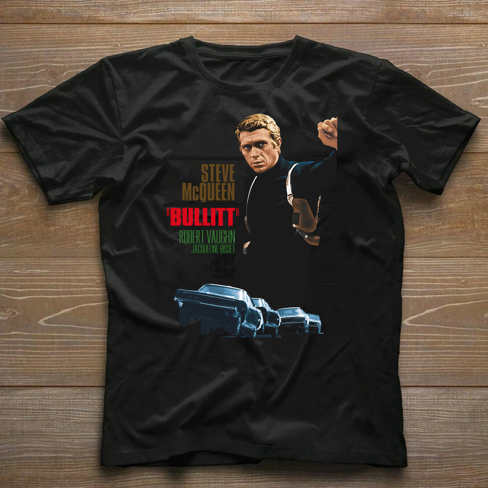 Tee shirt 2025 steve mcqueen bullitt