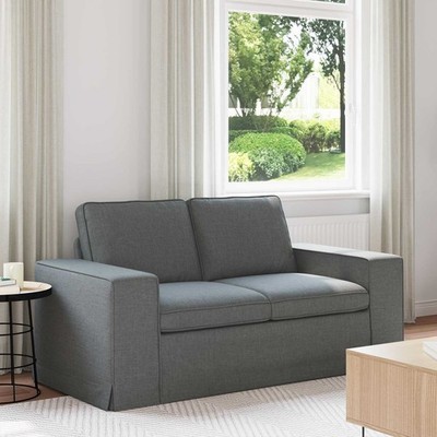 Sofa Dark Grey Overall dimensions: 162 x 80 x 82 cm (W x D x H)