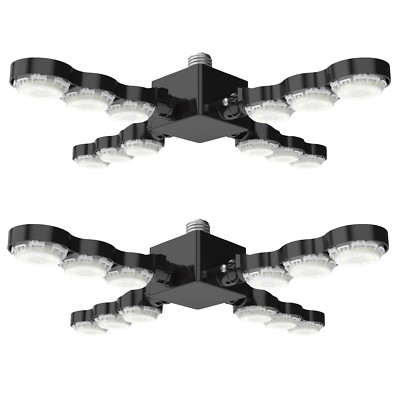 SANSI 6000lm 60W LED Deformable Garage Light Ceramic Heavy Duty Workshop Light