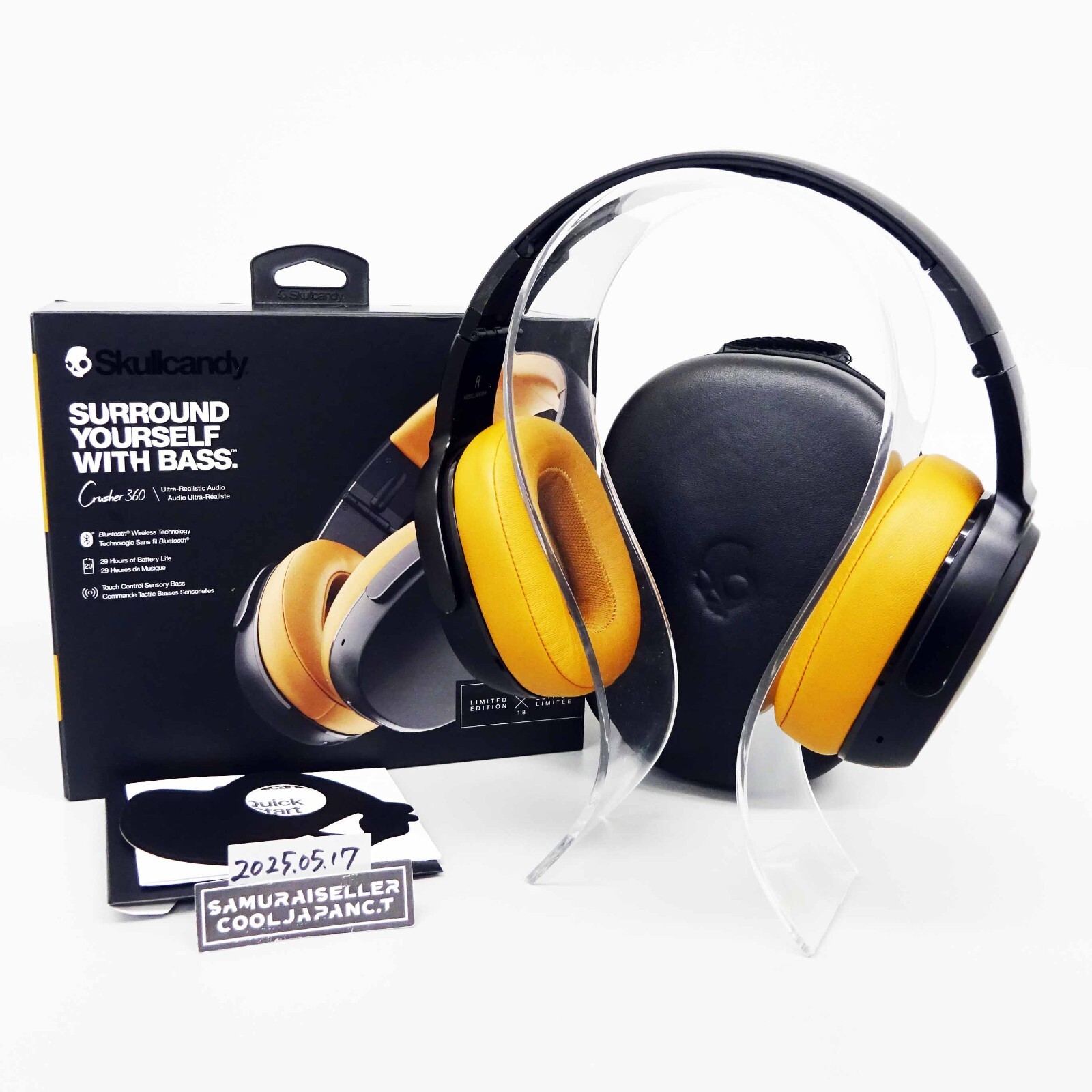Skullcandy Crusher360 ブラック/ブラウン(2018限定品) Skullcandy Crusher 360 Black Headphones Giveaway | Hypebeast