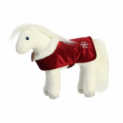 Aurora - Large White Breyer - 13'' Joy - Exquisite Stuffed Animal