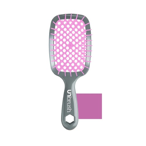 Щетка для расчесывания волос FHI Heat Unbrush - (Орхидейно-лавандовая) - ПОВРЕЖДЕННАЯ КОРОБКА