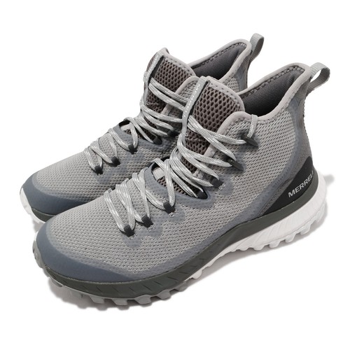

Merrell Bravada Mid Водонепроницаемые высокие серые белые женские походы на открытом воздухе J036018, Grey, Bravada Mid Waterproof