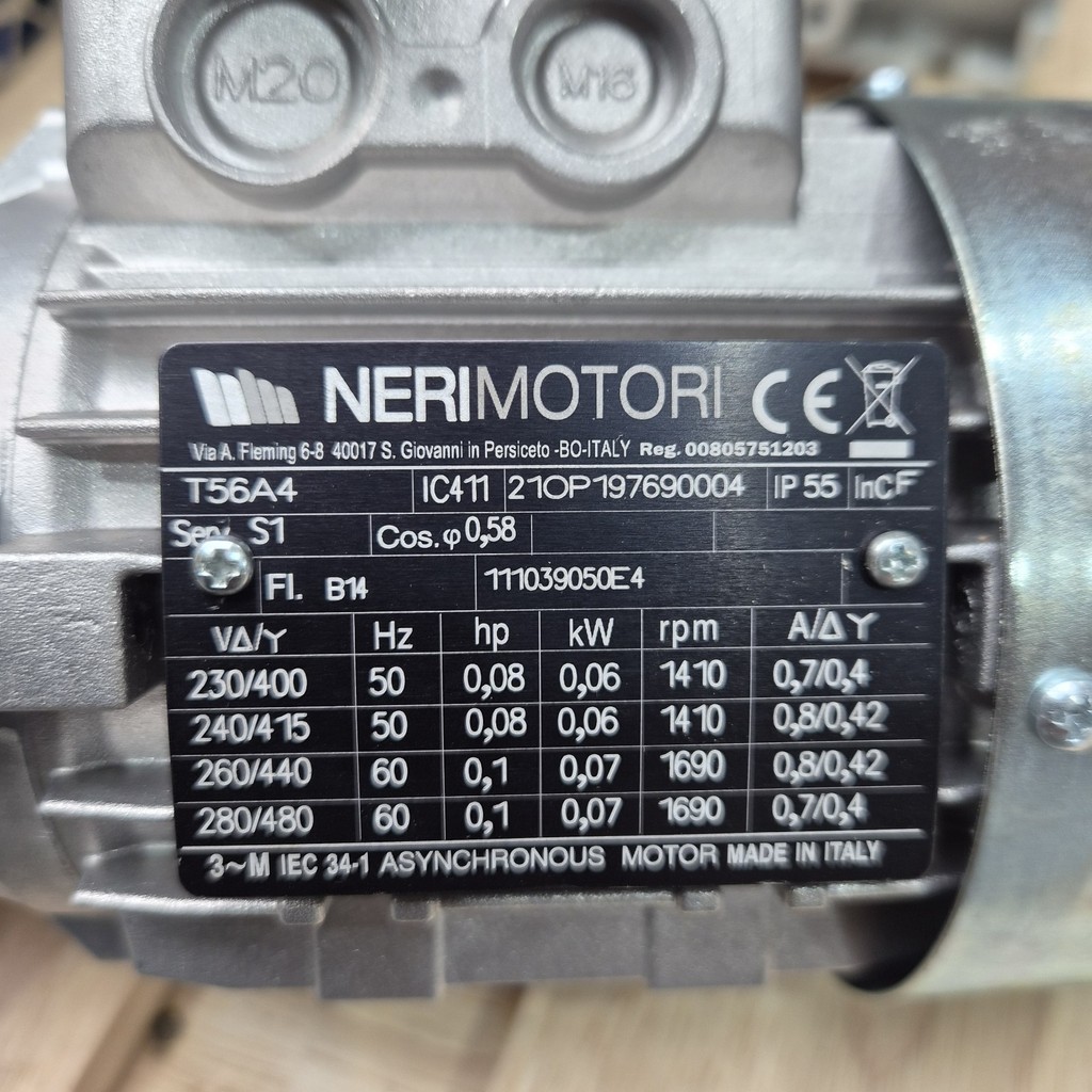 NERIMOTORI T56A4 Geared MOTOR — 3