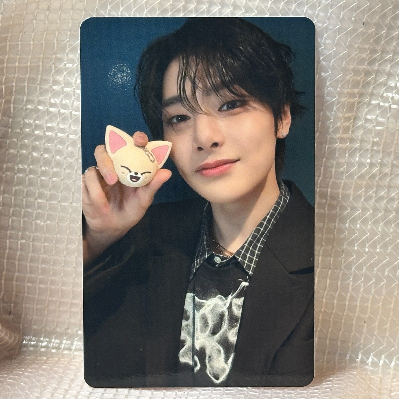 I N Official Photocard Stray Kids Skzoo Tamagotchi & Case