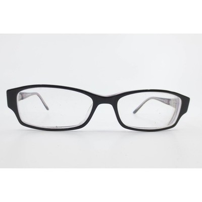 Adensco Jan 0JJT Eyeglasses Black Purple Rectangular Frames 51-15-130 36257
