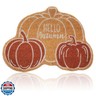 Tinideya Hello Autumn Welcome Doormat Outdoor Pumpkin Fall Coir Door Mat Three Pumpkin Outdoor Indoor Entrance Door Mat Non Slip Rubber Backing for Holiday Front Porch Entryway Decor