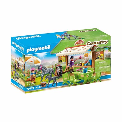 Игровой набор Playmobil Country Pony Cafe для строительства кафе 70519 НОВЫЙ В НАЛИЧИИ 