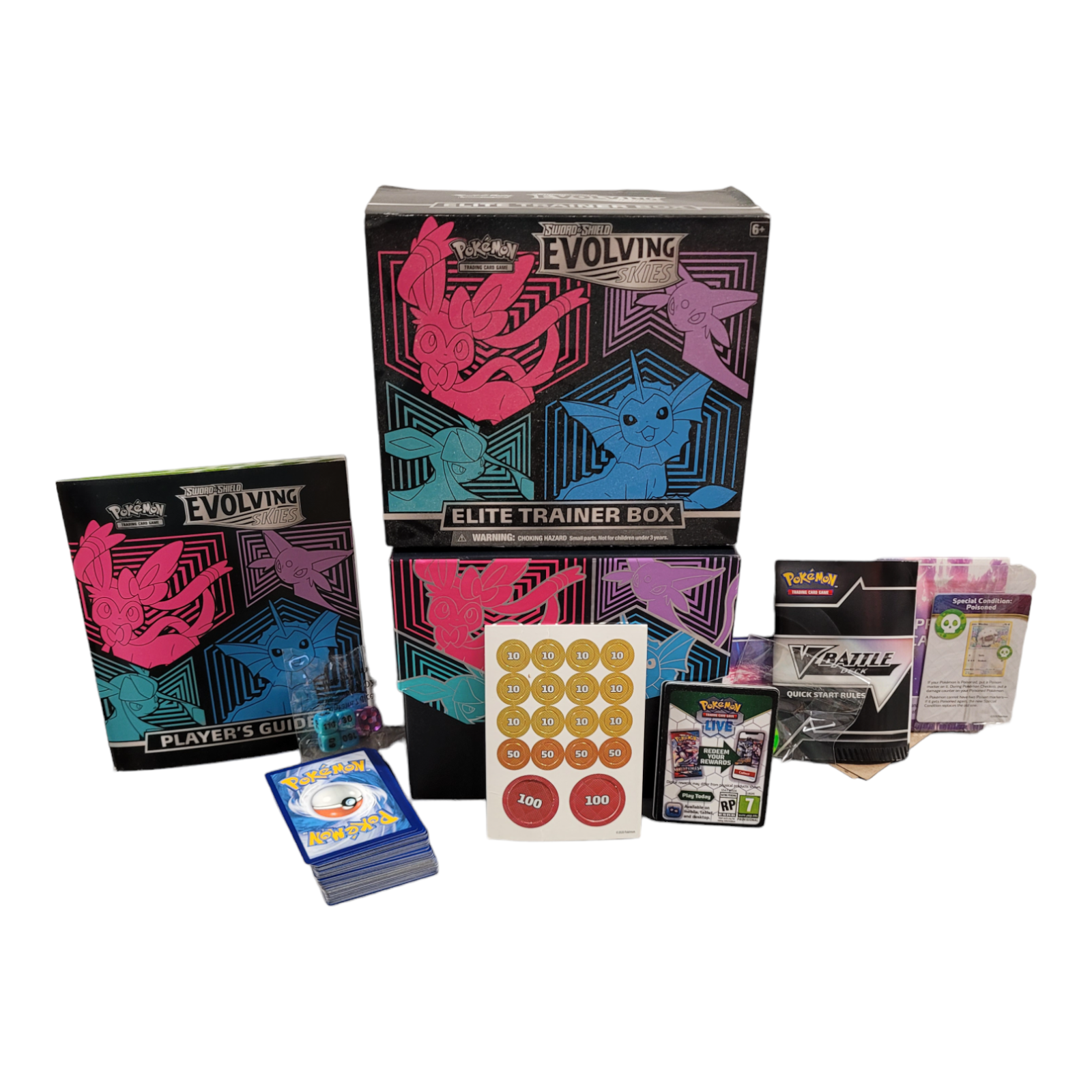 Amazon.com: Pokémon TCG: Sword & Shield—Evolving Skies Elite
