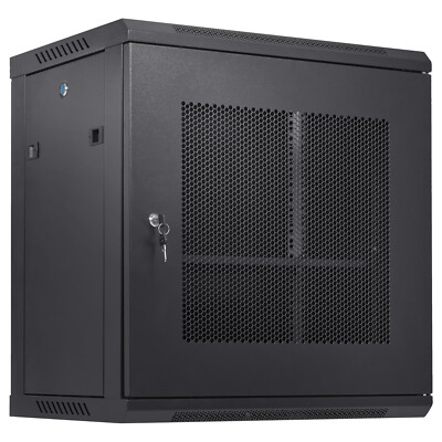 VEVOR 12U Wall Mount Network Server Rack Cabinet Enclosure 1