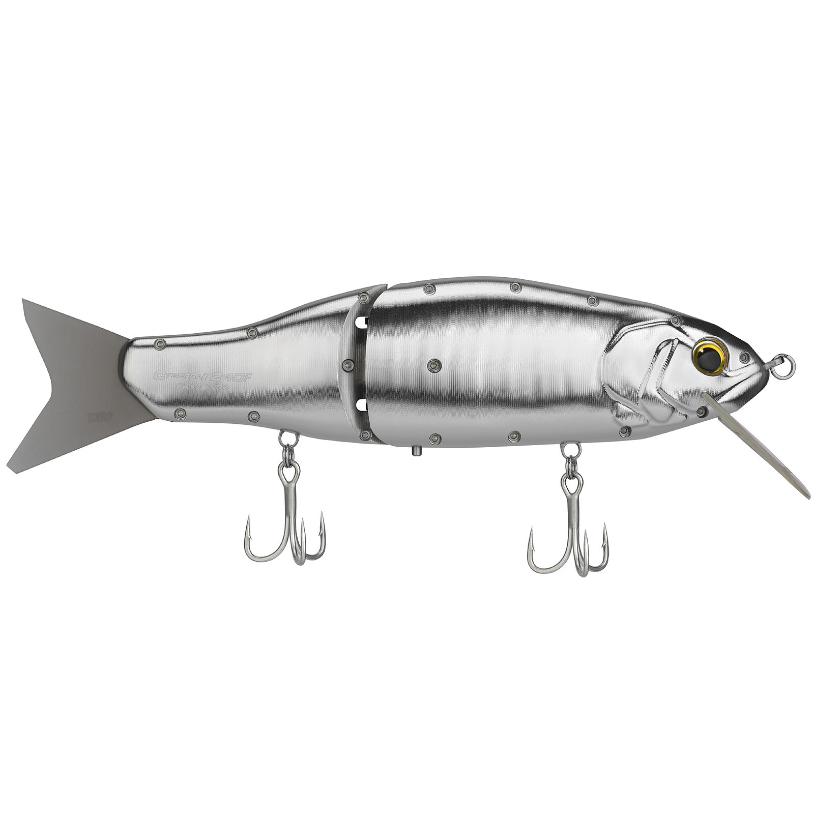 Gomexus Cyberbait 240mm Metal Glide Bait With Lip and Tails