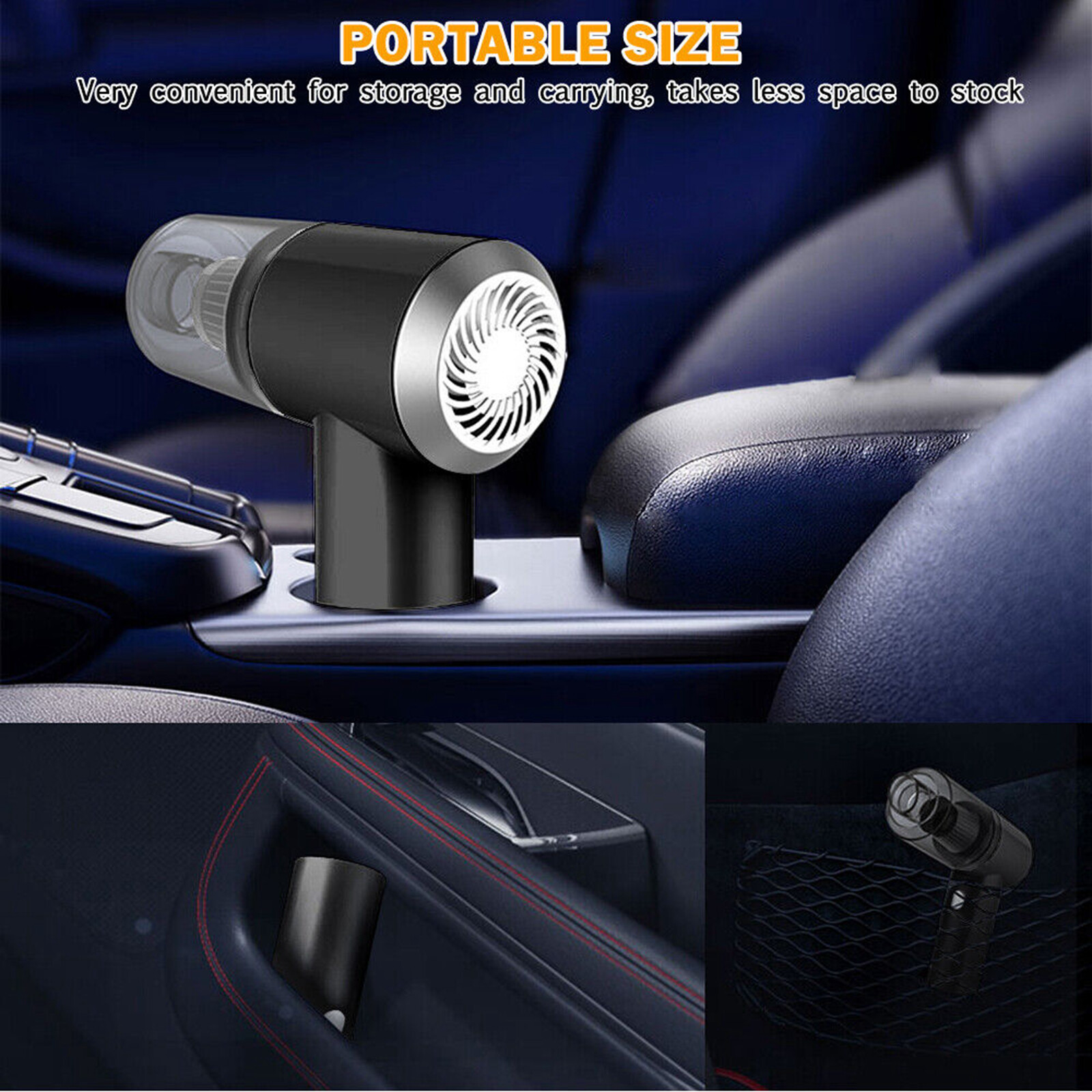 120W Mini Wireless Cordless Handheld Vacuum Cleaner Small Portable Car Home